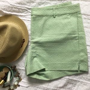 banana republic textured shorts